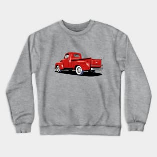Ford F1 Pick Up truck in red Crewneck Sweatshirt